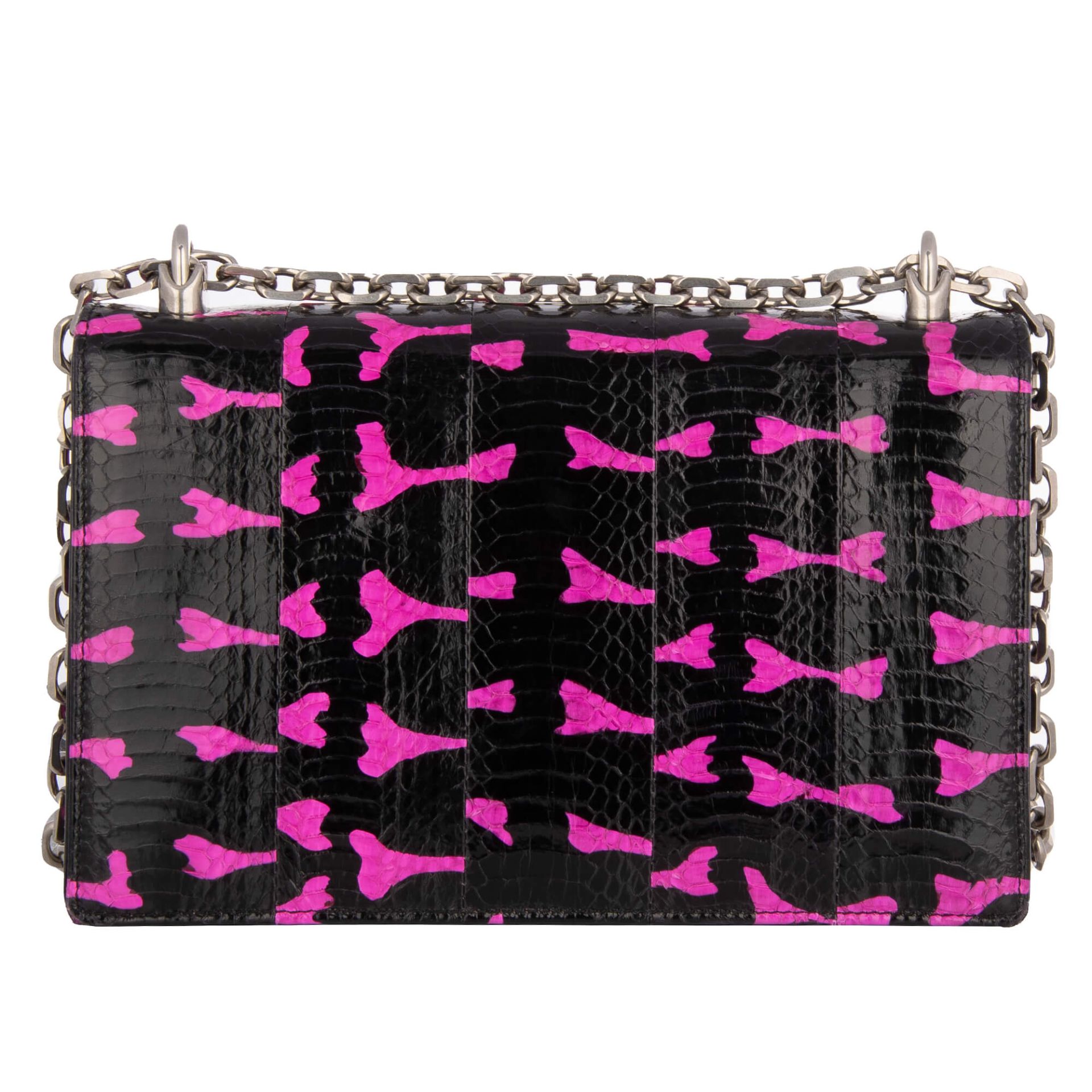 Handcrafted Snow White Wood Mirror Clutch Bag DOLCE BOX Gold